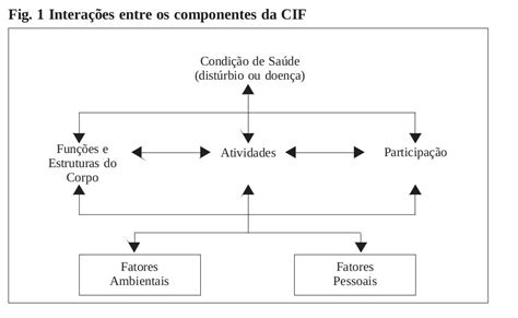 Classificação Internacional De Funcionalidade Incapacidade E Saúde Cif Rederbpf