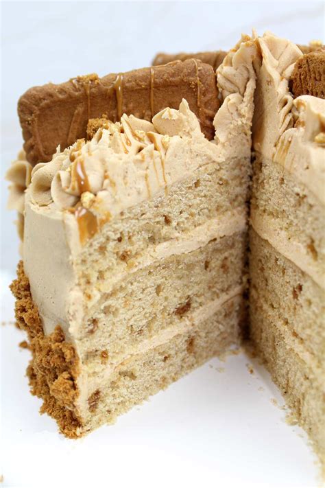 Biscoff Cake (Vegan) - BakedbyClo | Vegan Dessert Blog