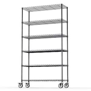 Tileon Tier Shelf Wire Shelving Unit Lbs Capacity Heavy Duty