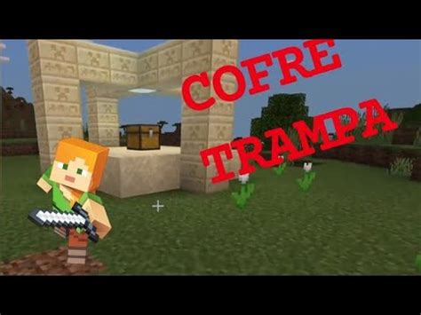 Como Hacer Un COFRE TRAMPA En MINECRAFT EXPERIMENTOS YouTube