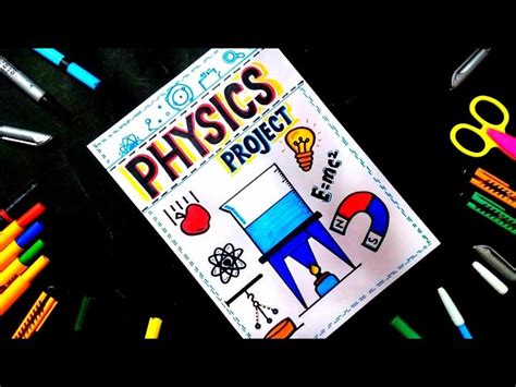 Physics Cover Page Designs