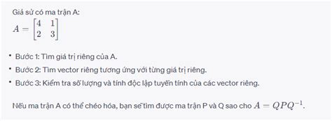 Chéo Hóa Ma Trận Hiểu Rõ Và Áp Dụng