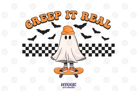 Creep It Real Halloween Sublimation Png Graphic By Hygge Artstudio