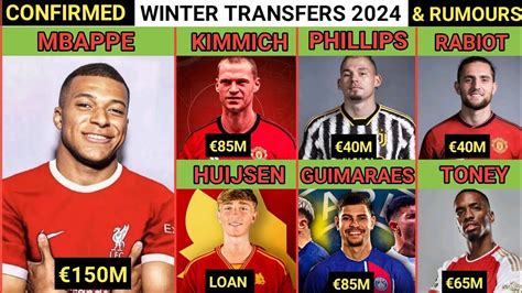 New Confirmed Rumours Transfers Winter Jadon Sancho Timo Werner