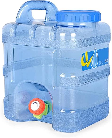 15l 20l Horizontal Water Tank Water Container Tap Desktop Dispenser