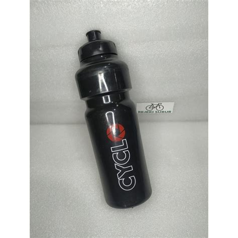 Jual Botol Minum Sepeda Brand Cyclo Hitam Kapasitas 750 Ml Shopee