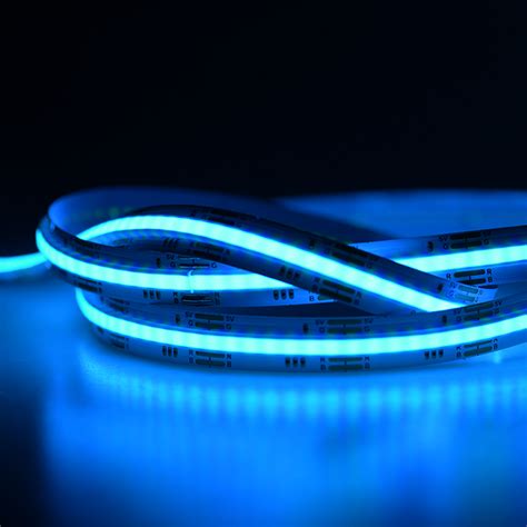 Dc V Dam Type Cob Rgb Led Strip Shenzhen Led Color Co Ltd