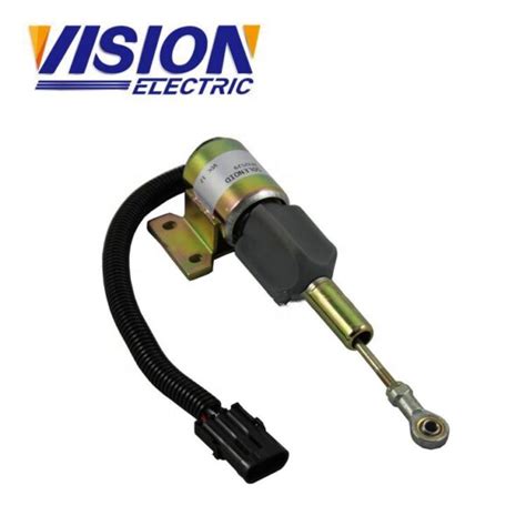 12v Fuel Shut Off Solenoid 3928160 For Engine Parts Vision