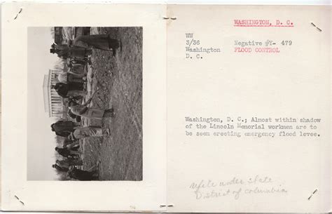 Potomac River Emergency Flood Levee - Washington DC - Living New Deal