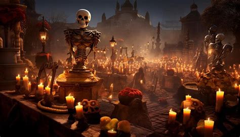 Premium AI Image | Mexico's Day of the Dead Mexico celebrates the Day ...