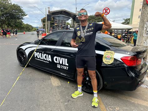 Sargento da Polícia Militar se destaca em corrida da Polícia Civil