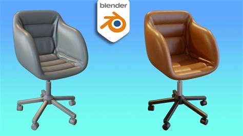 Modeling A Chair Blender 36 Tutorial Youtube