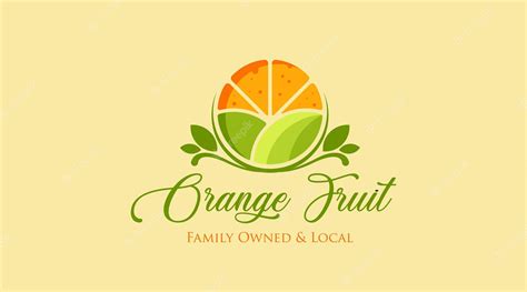 Premium Vector Fresh Orange Fruit Logo Design Concept Vector Fresh