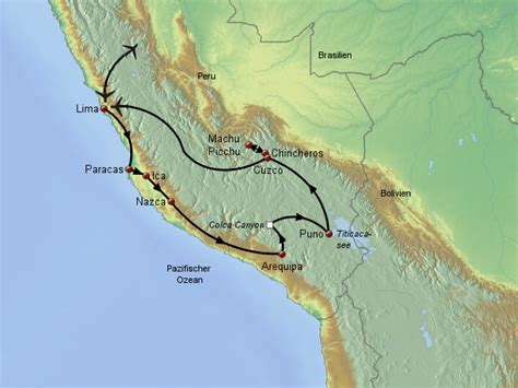 Stepmap Reich Der Inkas Gruppe Landkarte F R Peru