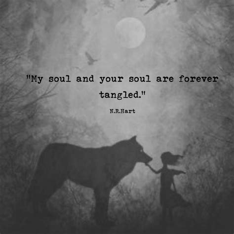 Nrhart On Instagram My Soul And Your Soul Are Forever Tangled” 🌙🐺