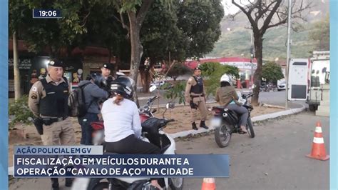 Ação Policial Em Gv Fiscalização Em Veículos Durante A Operação