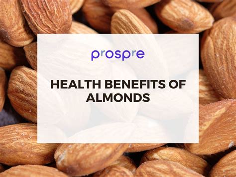 Health Benefits Of Almonds