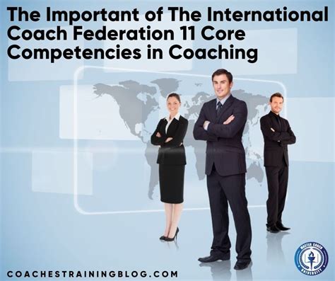 The Important Of The International Coach Federation 11 Core