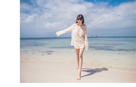 Polyester Korea Bikini White NHXW White