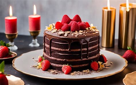 Elegant Chocolate Naked Cake Design Ideas For Weddings