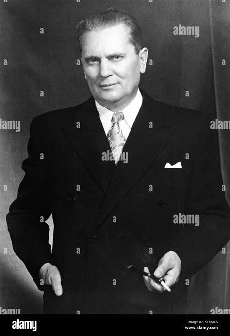 Marshal tito president yugoslavia hi-res stock photography and images ...