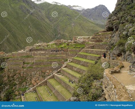 Ollantaytambo Inca Ruins Peru Editorial Image | CartoonDealer.com ...