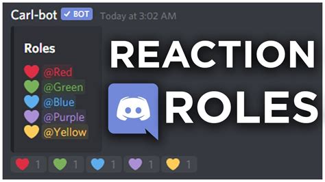 How To Make Reaction Roles On Discord 2022 Youtube