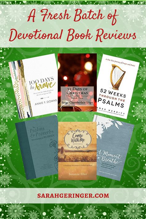 A Fresh Batch of Devotional Books - Sarah Geringer