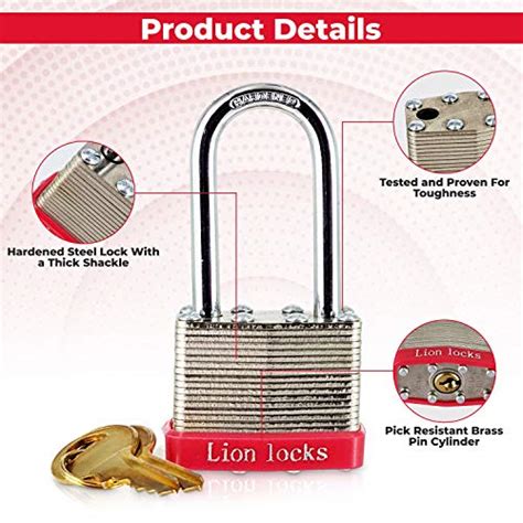 Reviews For Lion Locks 12 Keyed Alike Padlocks W 2” Long Shackle 24