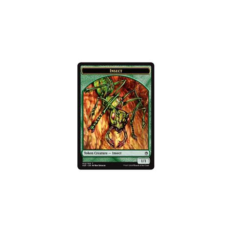 Carte Magic Mtg Masters 25 Token Jeton Vo Insect 11