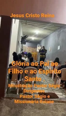 Culto De Palavra Igreja Peniel Resgatando Vidas Bairro Brisamar Itagua