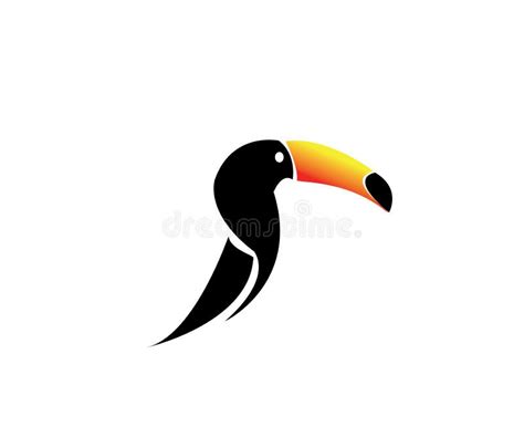 Toucan Bird Logo Design Stock Illustrations Toucan Bird Logo