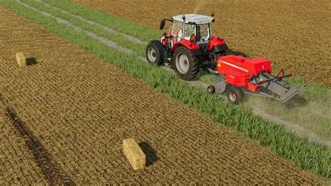 Massey Ferguson Mf 1840 Baler V10 Fs22 Mod Farming Simulator 22 Mod