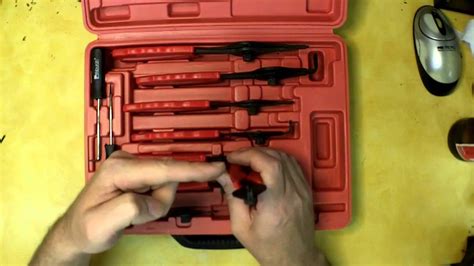 Harbor Freight 11 Piece Snap Ring Plier Set Review Youtube