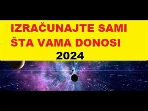 BRZO I JEDNOSTAVNO DO PROGNOZE IZRAČUNAJTE SAMI ŠTA VAM DONOSI 2024