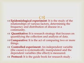 Randomized Controlled Trials Ppt Pptx