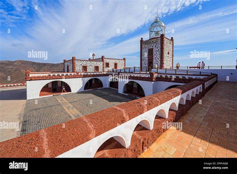 Courtyard Of The Lighthouse Of Punta La Entallada Overlooking The