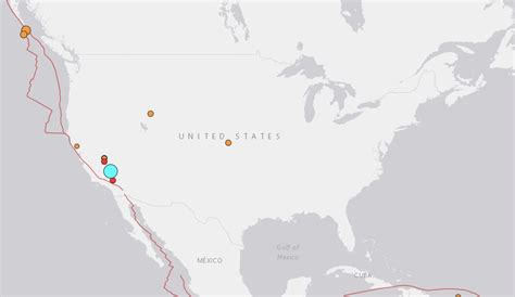 USGS: 7.1-magnitude quake hits southern California | Inquirer News