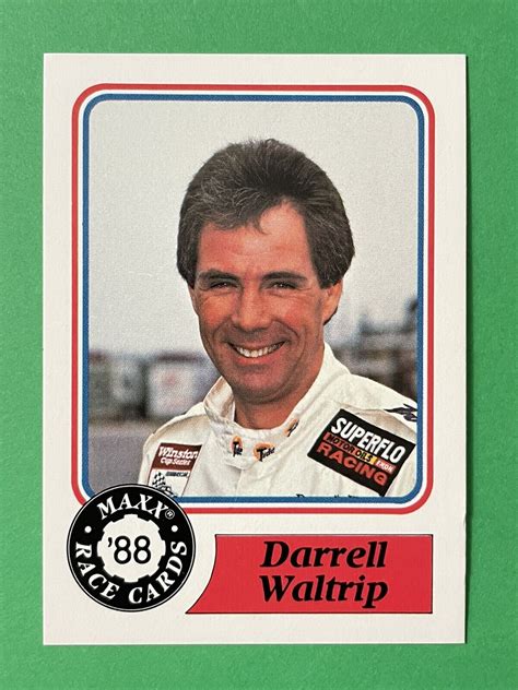 Darrell Waltrip Maxx Rookie Card Ebay