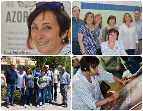 Linguelda Visita de Elia Barceló al IES Azorín