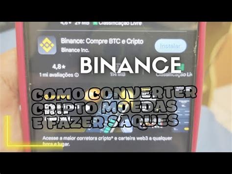 Como Fazer Dep Sito E Saque Na Binance E Converter Moedas E Sacar Seu