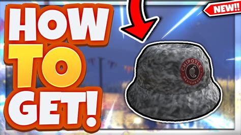 Event How To Get The Free Chipotle Foil Bucket Hat In Roblox