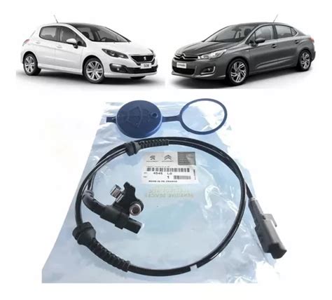 Sensor Abs Traseiro Peugeot Citroen 308 408 Original 4545l0 Frete grátis