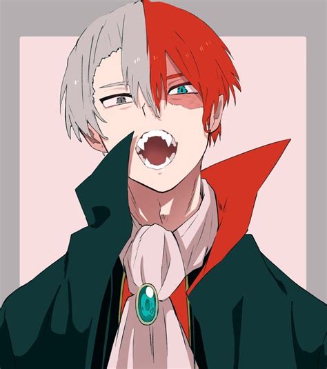todoroki   villain deku anime vampire