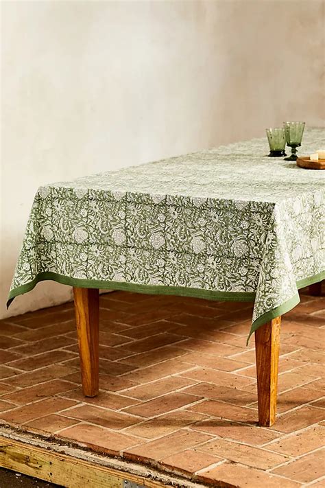 Paisley Floral Tablecloth | AnthroLiving