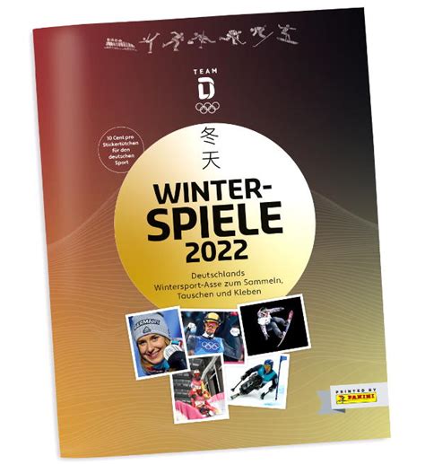 Panini Winterspiele 2022 Stickers Album Vide Stickerpoint