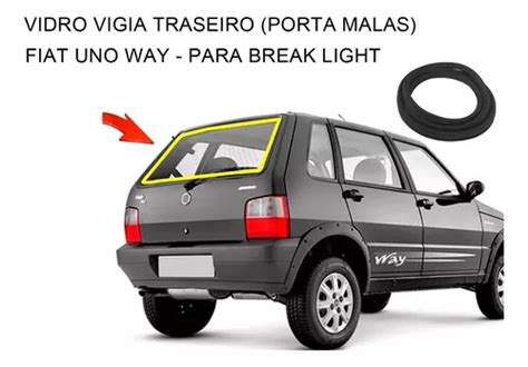 Vidro Vigia Traseiro Fiat Uno Way 2009 2014 Térmico Parcelamento