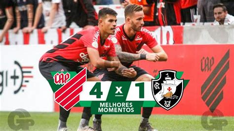 Atlético PR 4 x 1 Vasco Melhores Momentos e Gols Brasileirão 2019