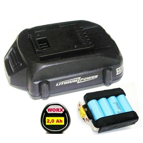 Zellentausch für WORX Akku 14 4 V 2 0 Ah Li mit 2000 mAh 29 99