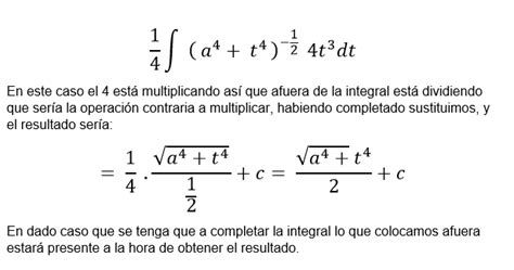 Integrales Inmediatas MatemÁticas V